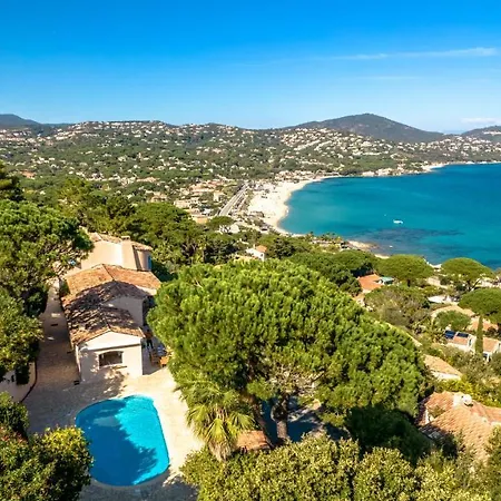 Superbe Villa, Incroyable Vue Mer, Piscine Chauffee, Climatisee Βίλα Σαιντ-Μαξίμ