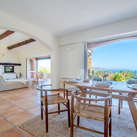 Superbe Villa, Incroyable Vue Mer, Piscine Chauffee, Climatisee Βίλα Σαιντ-Μαξίμ