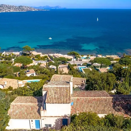 Superbe Villa, Incroyable Vue Mer, Piscine Chauffee, Climatisee * Σαιντ-Μαξίμ