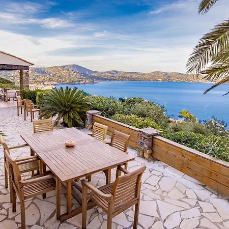 Superbe Villa, Incroyable Vue Mer, Piscine Chauffee, Climatisee * Σαιντ-Μαξίμ