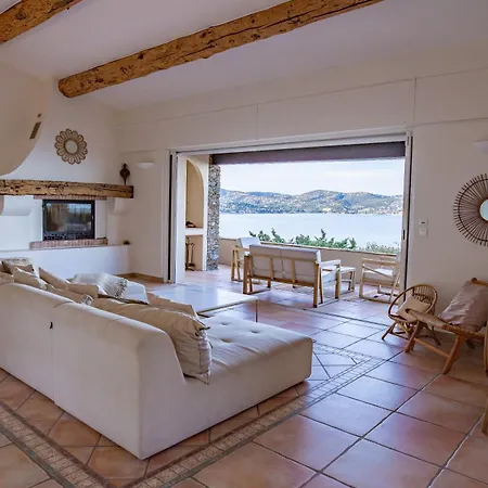 Superbe Villa, Incroyable Vue Mer, Piscine Chauffee, Climatisee Βίλα Σαιντ-Μαξίμ