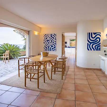 Βίλα Superbe Villa, Incroyable Vue Mer, Piscine Chauffee, Climatisee Σαιντ-Μαξίμ