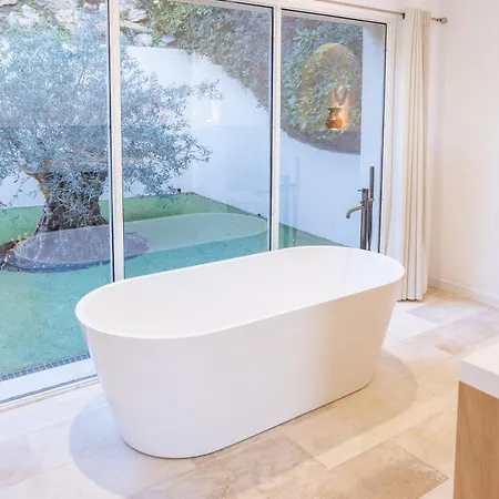 Superbe Villa, Incroyable Vue Mer, Piscine Chauffee, Climatisee * Σαιντ-Μαξίμ