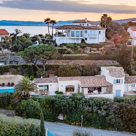 Βίλα Superbe Villa, Incroyable Vue Mer, Piscine Chauffee, Climatisee Σαιντ-Μαξίμ