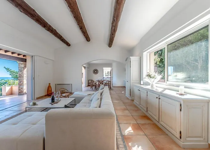 Superbe Villa, Incroyable Vue Mer, Piscine Chauffee, Climatisee Villa Sainte-Maxime